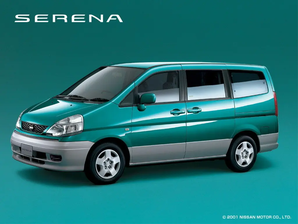 Nissan Serena (PC24, PNC24, VC24, VNC24) 2 поколение, минивэн (06.1999 - 11.2001)